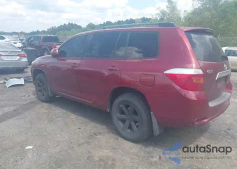 2010 Toyota Highlander Se V6 from USA, damaged, VIN 5TDJK3EH8AS009901